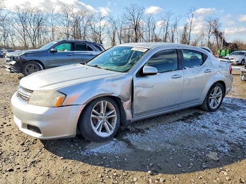 2012 Dodge Avenger, VIN 1C3CDZCBXCN221880. Фото 1 з 6 з аукціону Copart. Каталог авто зі США OpenDataCar.