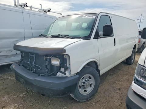 2012 Chevrolet Express 1500, VIN 1GCWGGBA6C1148625. Фото 1 из 6 с аукциона Copart. Каталог авто из США OpenDataCar.
