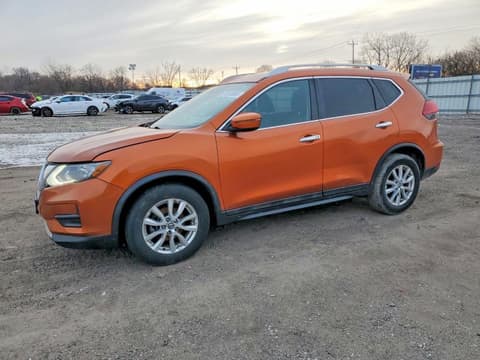 2017 Nissan Rogue, VIN 5N1AT2MT3HC843045. Фото 1 з 6 з аукціону Copart. Каталог авто зі США OpenDataCar.