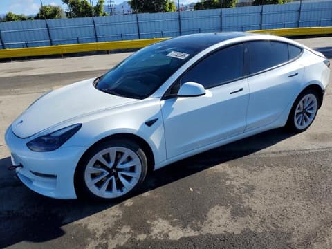 2022 Tesla Model 3, VIN 5YJ3E1EB1NF130859. Фото 1 з 6 з аукціону Copart. Каталог авто зі США OpenDataCar.