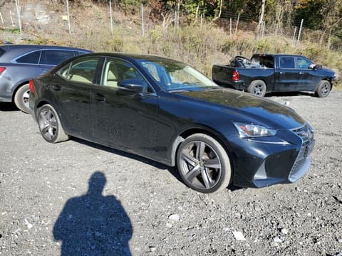 2019 Lexus IS, VIN JTHC81D29K5035129. Фото 4 з 6 з аукціону Copart. Каталог авто зі США OpenDataCar.