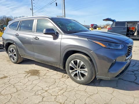 2023 Toyota Highlander, VIN 5TDKDRAH8PS512957. Фото 4 з 6 з аукціону Copart. Каталог авто зі США OpenDataCar.