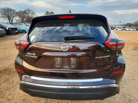 2019 Nissan Murano, VIN 5N1AZ2MJ2KN124314. Фото 6 з 6 з аукціону Copart. Каталог авто зі США OpenDataCar.