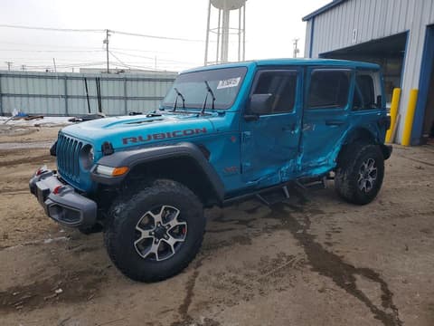 2019 Jeep Wrangler Unlimited, VIN 1C4HJXFG9KW677996. Фото 1 з 6 з аукціону Copart. Каталог авто зі США OpenDataCar.