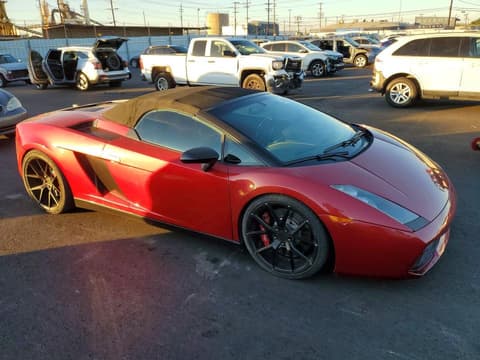 2008 Lamborghini Gallardo, VIN ZHWGU22T08LA06259. Photo 4 of 6 from Copart auction. OpenDataCar US salvage catalog.