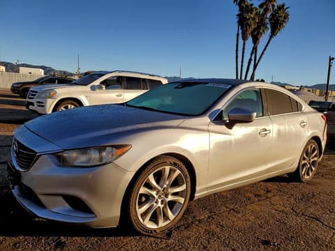 2017 Mazda 6, VIN JM1GL1V54H1115061. Фото 1 з 6 з аукціону Copart. Каталог авто зі США OpenDataCar.