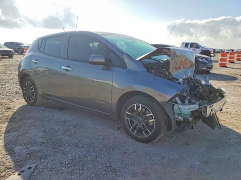 2015 Nissan Leaf, VIN 1N4AZ0CP9FC317033. Photo 4 of 6 from Copart auction. OpenDataCar US salvage catalog.