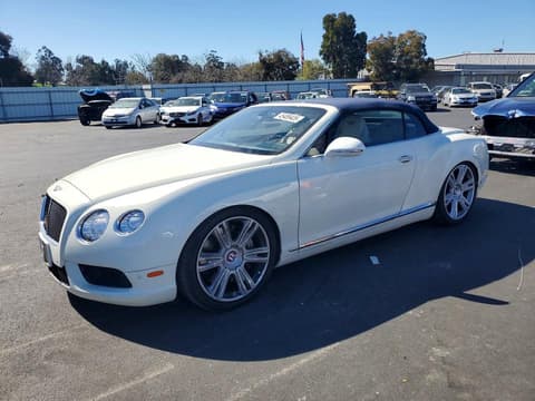 2013 Bentley Continental, VIN SCBGT3ZA5DC083452. Photo 1 of 6 from Copart auction. OpenDataCar US salvage catalog.