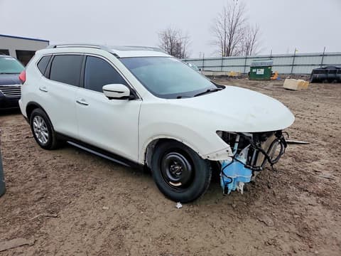 2017 Nissan Rogue, VIN 5N1AT2MV3HC795211. Фото 4 з 6 з аукціону Copart. Каталог авто зі США OpenDataCar.