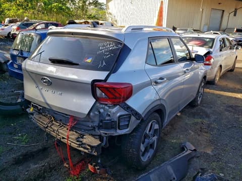 2021 Hyundai Venue, VIN KMHRC8A34MU107102. Фото 3 з 6 з аукціону Copart. Каталог авто зі США OpenDataCar.