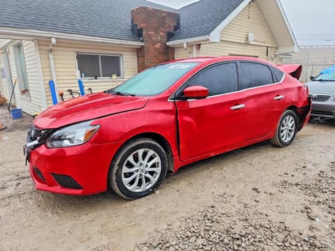 2019 Nissan Sentra, VIN 3N1AB7AP0KL603235. Фото 1 з 6 з аукціону Copart. Каталог авто зі США OpenDataCar.