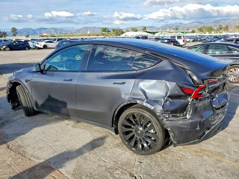 2021 Tesla Model Y, VIN 5YJYGDEE4MF070957. Фото 2 з 6 з аукціону Copart. Каталог авто зі США OpenDataCar.