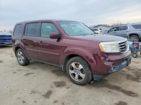 2012 Honda Pilot, VIN 5FNYF4H75CB038808. Фото 4 з 6 з аукціону Copart. Каталог авто зі США OpenDataCar.