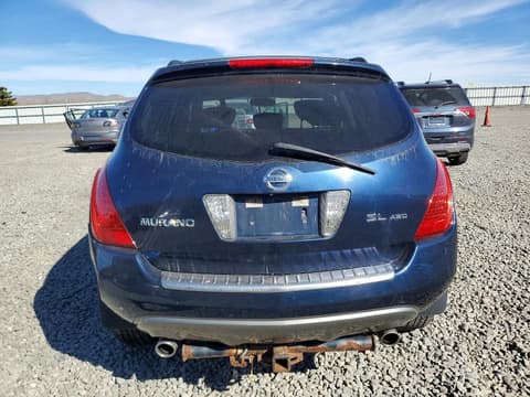 2007 Nissan Murano, VIN JN8AZ08W57W643510. Фото 6 з 6 з аукціону Copart. Каталог авто зі США OpenDataCar.