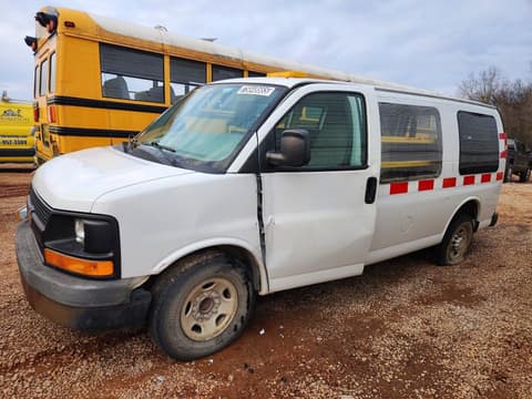 2014 Chevrolet Express 2500, VIN 1GCWGFBA4E1130573. Фото 1 з 6 з аукціону Copart. Каталог авто зі США OpenDataCar.