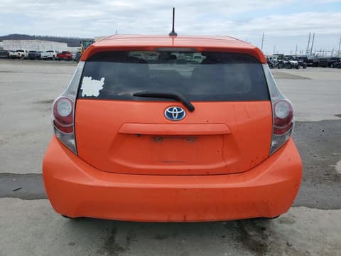 2014 Toyota Prius C, VIN JTDKDTB30E1062392. Фото 6 з 6 з аукціону Copart. Каталог авто зі США OpenDataCar.