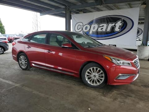 2017 Hyundai Sonata, VIN 5NPE34AF8FH081073. Фото 4 з 6 з аукціону Copart. Каталог авто зі США OpenDataCar.