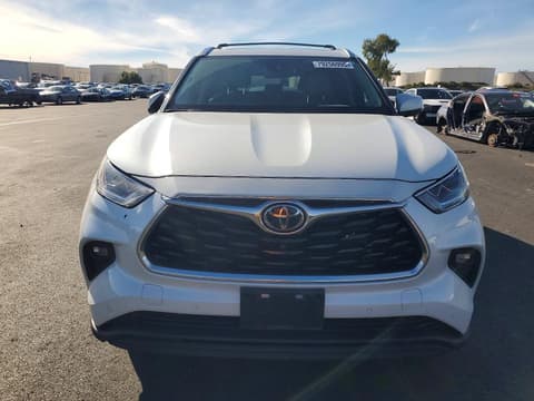 2022 Toyota Highlander, VIN 5TDDZRBH9NS572316. Фото 5 з 6 з аукціону Copart. Каталог авто зі США OpenDataCar.