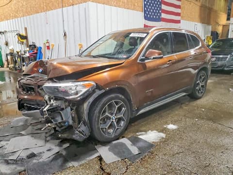 2016 Bmw X1, VIN WBXHT3C33G5E52383. Фото 1 з 6 з аукціону Copart. Каталог авто зі США OpenDataCar.