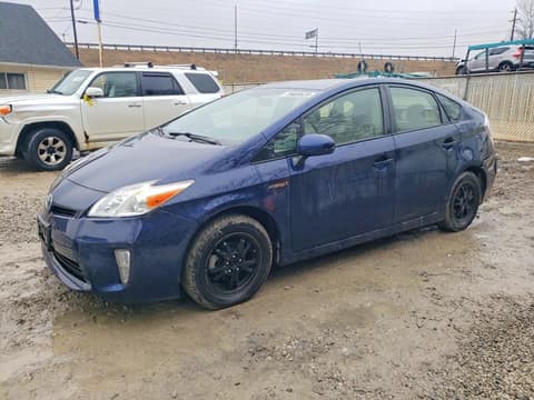 2012 Toyota Prius, VIN JTDKN3DU0C1547387. Фото 1 з 6 з аукціону Copart. Каталог авто зі США OpenDataCar.