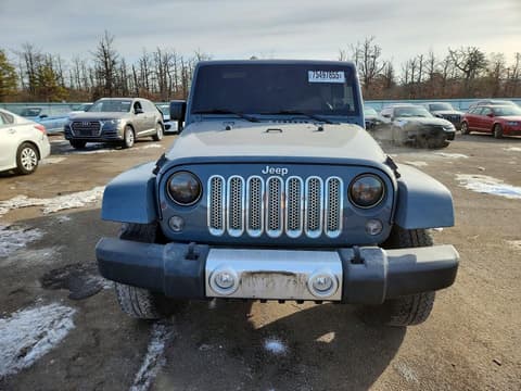 2014 Jeep Wrangler Unlimited, VIN 1C4BJWEG1EL296277. Фото 5 из 6 с аукциона Copart. Каталог авто из США OpenDataCar.