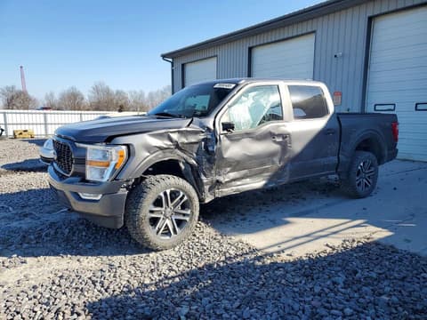 2022 Ford F-150 Lightning, VIN 1FTFW1E52NKD19088. Фото 1 з 6 з аукціону Copart. Каталог авто зі США OpenDataCar.