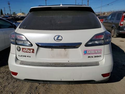 2010 Lexus RX 350, VIN JTJZK1BA7A2404963. Фото 6 з 6 з аукціону Copart. Каталог авто зі США OpenDataCar.