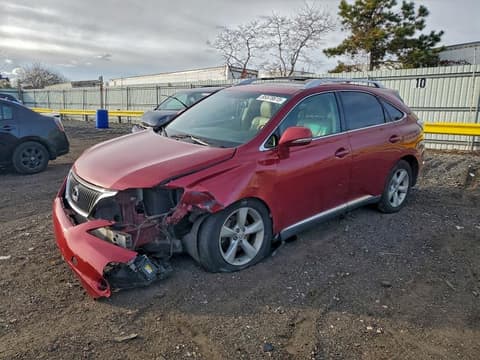 2010 Lexus RX 350, VIN 2T2BK1BA8AC009398. Фото 1 з 6 з аукціону Copart. Каталог авто зі США OpenDataCar.