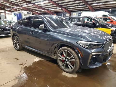 2022 Bmw X6, VIN 5UXCY8C0XN9M57643. Фото 4 з 6 з аукціону Copart. Каталог авто зі США OpenDataCar.