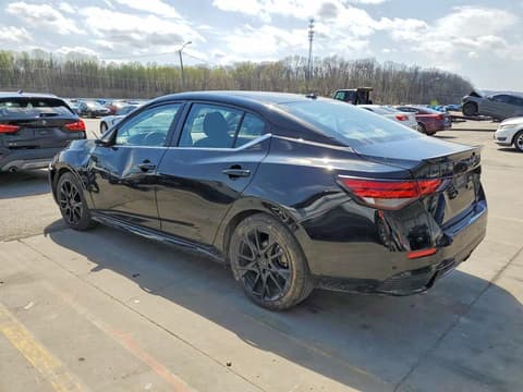 2025 Nissan Sentra, VIN 3N1AB8DV2SY293589. Фото 2 з 6 з аукціону Copart. Каталог авто зі США OpenDataCar.