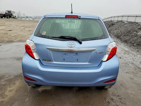 2014 Toyota Yaris, VIN JTDKTUD33ED592134. Фото 6 з 6 з аукціону Copart. Каталог авто зі США OpenDataCar.