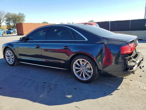 2014 Audi A8 Quattro, VIN WAUAGAFD1EN009524. Zdjęcie 2 z 6 z aukcji Copart. Katalog aut z USA OpenDataCar.