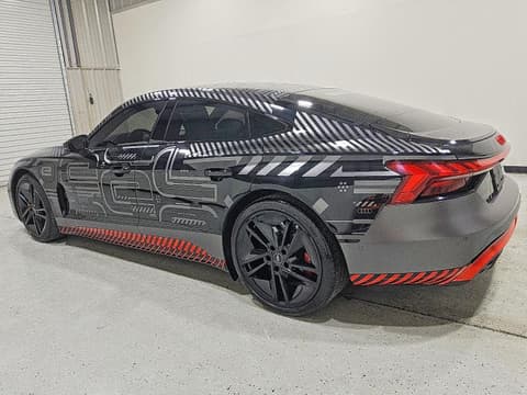 2023 Audi RS e-tron GT, VIN WAUAHBFW3P7901740. Фото 2 из 6 с аукциона Copart. Каталог авто из США OpenDataCar.