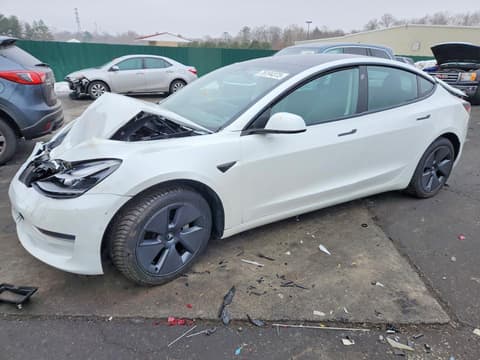 2022 Tesla Model 3, VIN 5YJ3E1EA6NF120464. Фото 1 з 6 з аукціону Copart. Каталог авто зі США OpenDataCar.