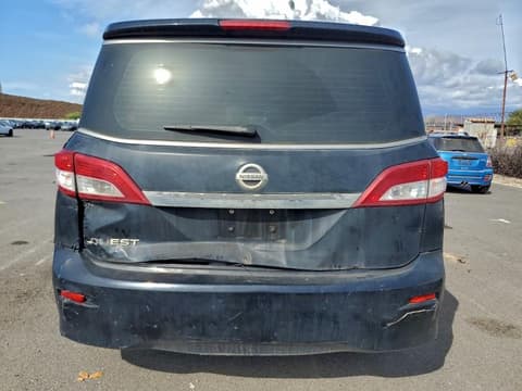 2015 Nissan Quest, VIN JN8AE2KP9F9129343. Фото 6 з 6 з аукціону Copart. Каталог авто зі США OpenDataCar.