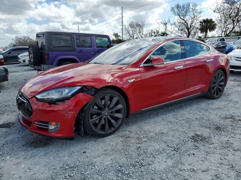 2016 Tesla Model S, VIN 5YJSA1E10GF124679. Фото 1 из 6 с аукциона Copart. Каталог авто из США OpenDataCar.