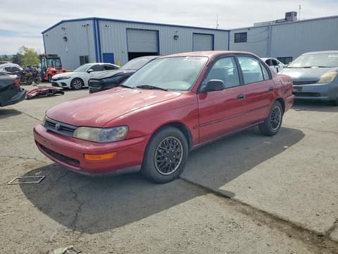 1993 Toyota Corolla, VIN 1NXAE09E1PZ004755. Фото 1 з 6 з аукціону Copart. Каталог авто зі США OpenDataCar.