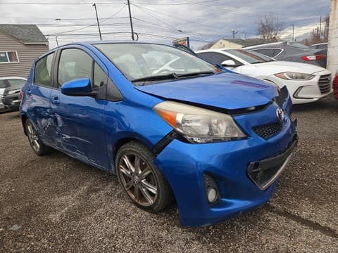 2014 Toyota Yaris, VIN JTDKTUD31ED585361. Фото 1 з 6 з аукціону Copart. Каталог авто зі США OpenDataCar.