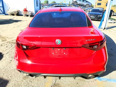 2019 Alfa romeo Giulia, VIN ZARFAMBN5K7609057. Photo 6 of 6 from Copart auction. OpenDataCar US salvage catalog.