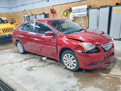 2015 Nissan Sentra, VIN 3N1AB7AP9FL690073. Фото 4 з 6 з аукціону Copart. Каталог авто зі США OpenDataCar.