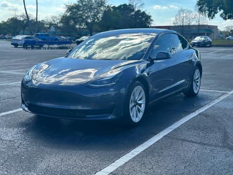 2022 Tesla Model 3, VIN 5YJ3E1EB0NF121747. Фото 2 з 6 з аукціону Copart. Каталог авто зі США OpenDataCar.