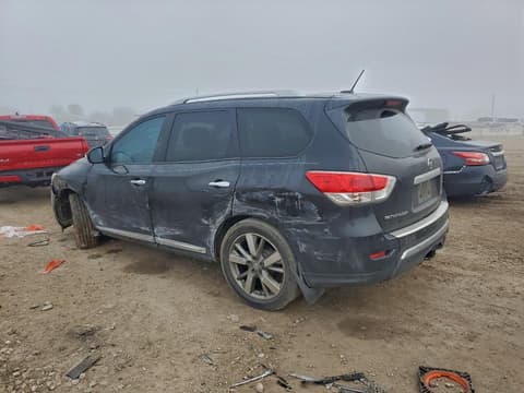 2015 Nissan Pathfinder, VIN 5N1AR2MN9FC666143. Фото 2 з 6 з аукціону Copart. Каталог авто зі США OpenDataCar.