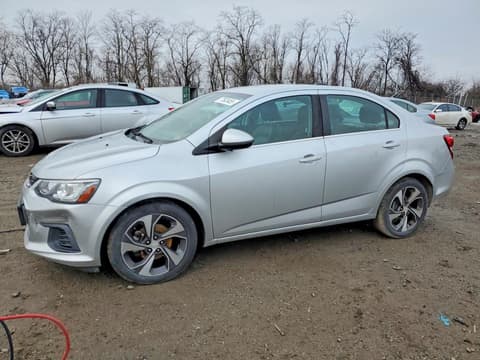 2018 Chevrolet Sonic, VIN 1G1JF5SB1J4106166. Фото 1 из 6 с аукциона Copart. Каталог авто из США OpenDataCar.