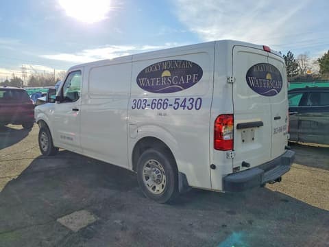 2018 Nissan NV 2500, VIN 1N6AF0KY4JN804129. Фото 2 з 6 з аукціону Copart. Каталог авто зі США OpenDataCar.