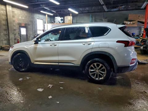 2020 Hyundai Santa Fe, VIN 5NMS2CAD0LH276317. Photo 2 of 6 from Copart auction. OpenDataCar US salvage catalog.