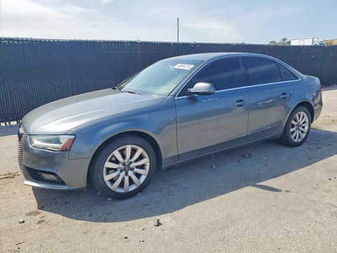 2013 Audi A4, VIN WAUAFAFL5DN011026. Фото 1 з 6 з аукціону Copart. Каталог авто зі США OpenDataCar.