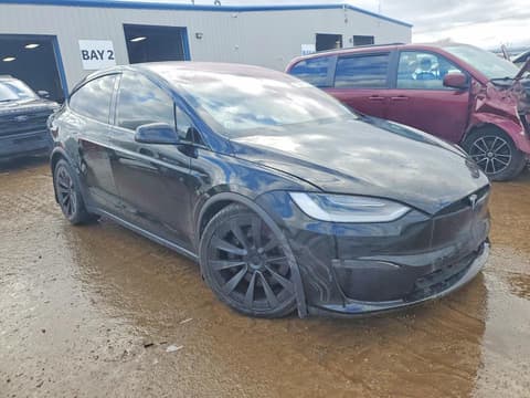 2023 Tesla Model X, VIN 7SAXCDE54PF376197. Фото 4 из 6 с аукциона Copart. Каталог авто из США OpenDataCar.