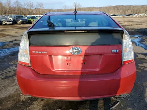 2011 Toyota Prius, VIN JTDKN3DU6B0261595. Фото 6 з 6 з аукціону Copart. Каталог авто зі США OpenDataCar.