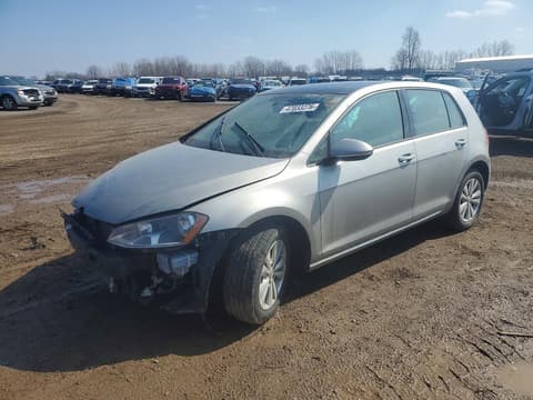 2016 Volkswagen Golf, VIN 3VW217AU7GM051516. Фото 1 з 6 з аукціону Copart. Каталог авто зі США OpenDataCar.