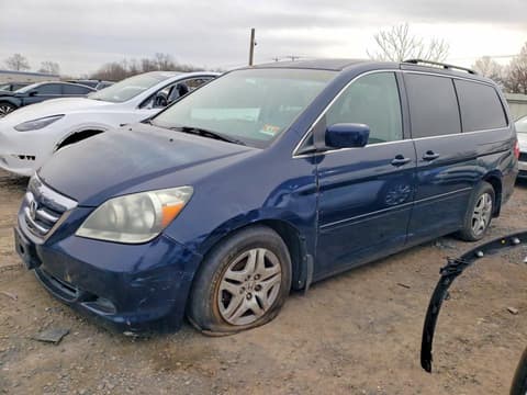 2007 Honda Odyssey, VIN 5FNRL38487B089268. Фото 1 з 6 з аукціону Copart. Каталог авто зі США OpenDataCar.